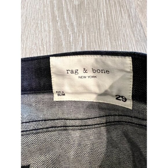 RAG & BONE Fit 2 Slim Jeans Men pants size 29 - Picture 7 of 11